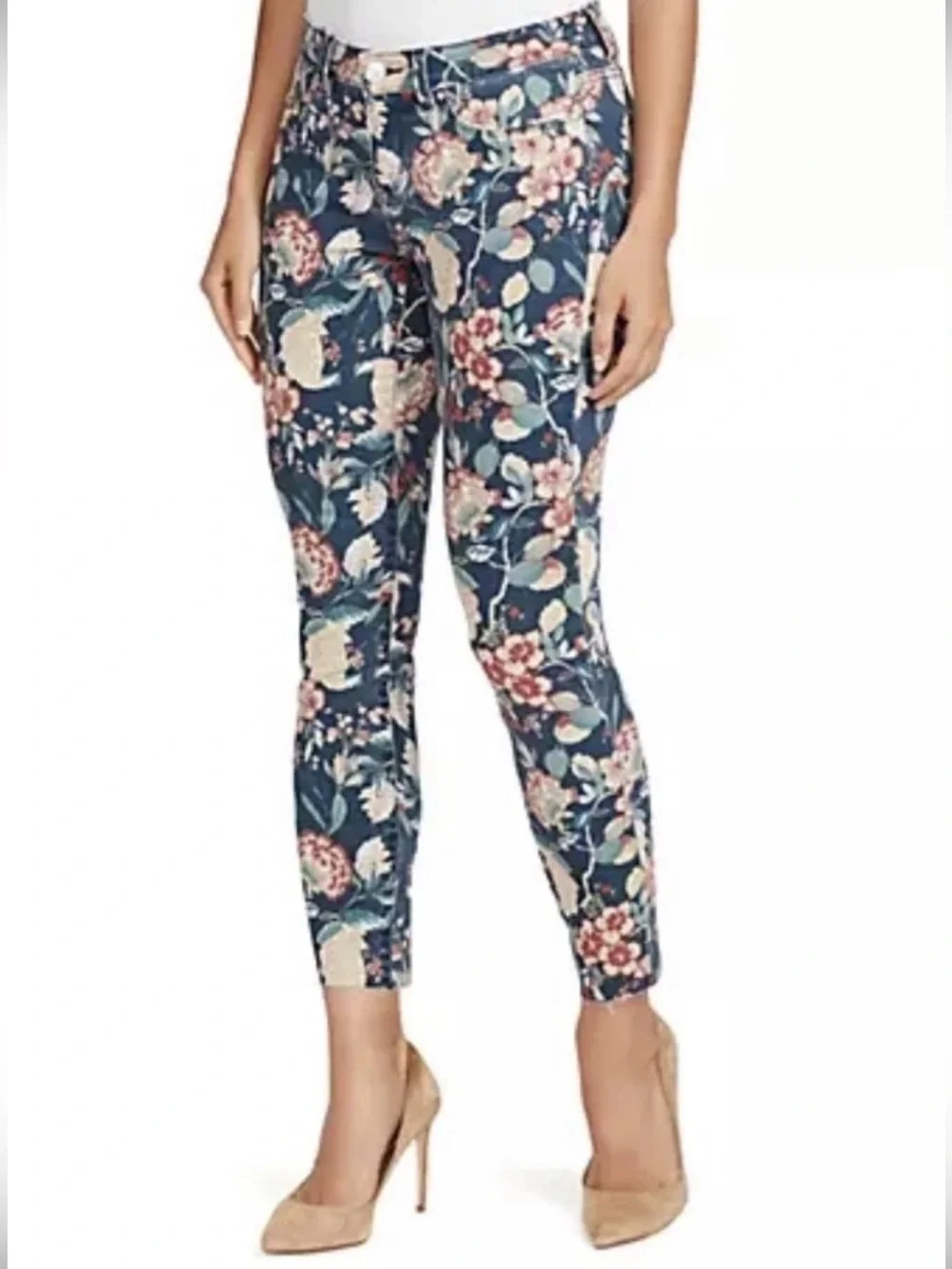 Vintage America Floral Jeans
